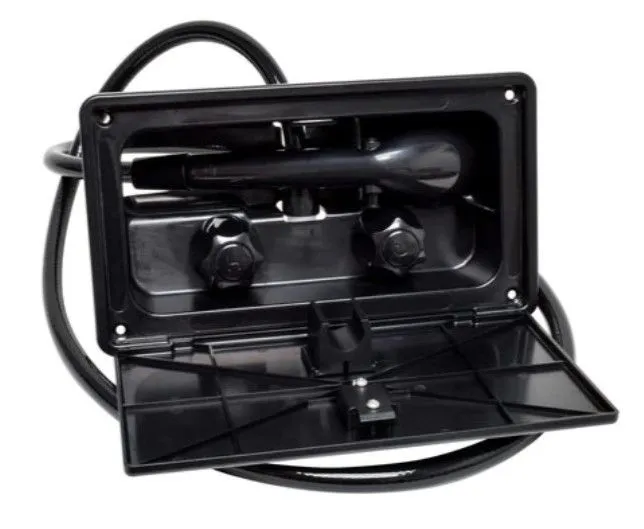 OUTSIDE SHOWER BOX -BLACK